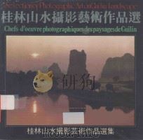 桂林山水摄影艺术作品选 1987 PDF电子版封面 8256·326 本社编