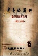 半导体器件微型计算机应用8080系统例 1981 PDF电子版封面 上海元件五厂著