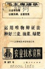 农业技术资料  第27号（1971 PDF版）