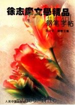 徐志摩文学精品钢笔字帖 1993 PDF电子版封面 7800653544 庞中华,施善玉主编;杨璞,王超等书写