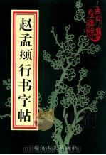 赵孟俯行书字帖 1997 PDF电子版封面 7805997616 (元)赵孟俯书