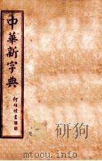 中华新字典 辰集 1929 PDF电子版封面 (民国)王文等编