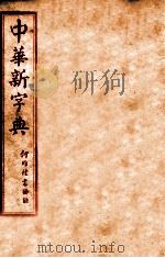 中华新字典续编 子集 1929 PDF电子版封面 (民国)王文等编