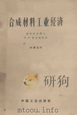 合成材料工业经济 1963 PDF电子版封面 15165·2311 (苏)费多连柯(Н.П.Хедоренк)著;莫锡荣等译