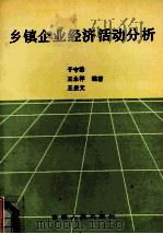 乡镇企业经济活动分析 1990 PDF电子版封面 7206007929 于守浩等编著