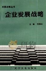 发展战略丛书 企业发展战略 1990 PDF电子版封面 7800363651 张建业主编;许怀武,陆长青,刘平,孙玉华等副主编