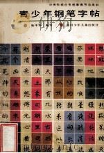 青少年钢笔字帖 1988 PDF电子版封面 7536502176 庞中华编