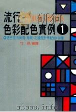 流行色彩配色实例 1 适合室内装潢海报花边设计等配色480种 1989 PDF电子版封面 9575380819 竹君编译