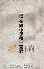 全国中学校一览表（1917 PDF版）