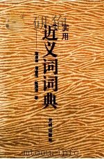 实用近义词词典 1994 PDF电子版封面 7800776484 陈彦田,周奎杰,陈滨滨著