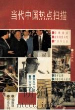 当代中国热点扫描 1993 PDF电子版封面 1004.0544 王庆新主编;傅大彩副主编