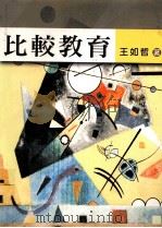 比较教育 1999 PDF电子版封面 9571119253 王如哲著