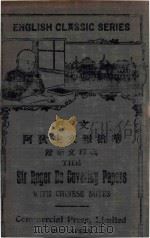 阿狄生文报捃华 原文 附华文释义 1915 PDF电子版封面 ADDISON,STEELE,AND BUDGELL编纂;马
