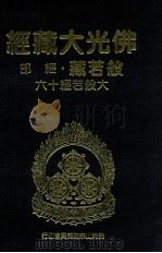 佛光大藏经  般若藏经部  大般若经十六（1997 PDF版）