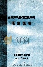 全国麻风疫情监测系统填表说明（1990 PDF版）