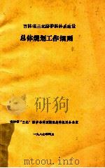 吉林省三北防护林体系建设 总体规划工作细则 1987 PDF电子版封面 吉林省“三北”防护林体系建设体规划办公室编