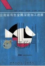 云南省有色金属深度加工进展 1990 PDF电子版封面 7541603171 解德汝等编著