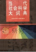 当代社会科学大词典 1995 PDF电子版封面 7305026972 《当代社会科学大词典》编委会编