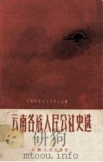 云南各族人民公社史选 1960 PDF电子版封面 10116351 中国作家协会昆明分会编