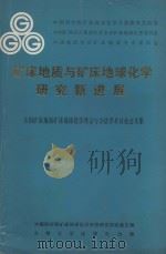 矿床地质与矿床地球化学研究新进展  全国矿床地质矿床地球化学理论与方法学术讨论会文集（ PDF版）
