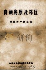 青藏高原及邻区地质矿产译文集 2 1982 1982 PDF电子版封面 地质部高原地质研究所编