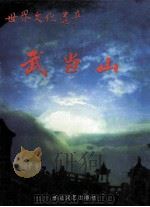 世界文化遗产武当山 1998 PDF电子版封面 7535417507 郭天林,徐洪保主编