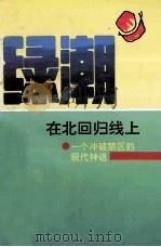 绿潮 在北回归线上 一个冲破禁区的现代神话 1992 PDF电子版封面 7800499103 车凯,李波