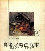 高考水粉画范本 1996 PDF电子版封面 7102016034 赵祉平著