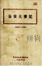 蕉岭公安大事记 1949-1989 1990 PDF电子版封面 蕉岭县公安局编写组编