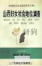 山西妇女社会地位调查 1995 PDF电子版封面 7800160351 朱明媚主编