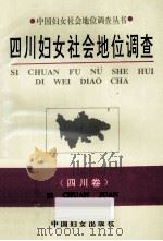 四川妇女社会地位调查 1995 PDF电子版封面 7800169766 罗彤主编;段成德,宁东副主编