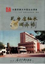 瓦房店轴承集团公司   1996  PDF电子版封面  7800924912  曲庭义主编 