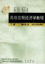 高级宏观经济学教程 下 1993 PDF电子版封面 7301017812 梁小民