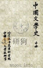 中国文学史 中 唐宋部分 1980 PDF电子版封面 叶昌编