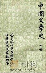 中国文学史 下 元明清部分 1980 PDF电子版封面 王学勤,张家英,于非编