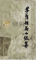 矛盾短篇小说集 上 1980 PDF电子版封面 矛盾著