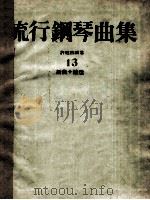 流行钢琴曲集 13 新曲+精选 PDF电子版封面 许经燕编著