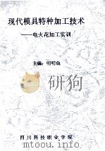 现代模具特种加工技术：电火花加工实训（ PDF版）