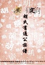 安定胡氏有通公族谱（1994 PDF版）