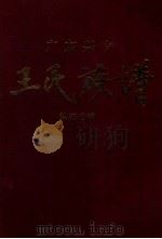 广东兴宁王氏族谱  第三分卷  东门祠廷鉴公派（1997 PDF版）