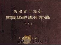 湖北省十堰市国民经济统计年鉴 1991 1992 PDF电子版封面 十堰市统计局编