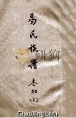 易氏族谱  卷20  上（ PDF版）