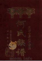 何氏族谱  文滨公房兴宁谱牒（ PDF版）