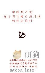 中国共产党辽宁省铁岭市清河区组织史资料  1945-1987（1993 PDF版）