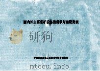 国内外主要采矿设备的现状与差距附表（ PDF版）