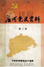 庄河党史资料 第2辑 1989 PDF电子版封面 中共庄河县委党史办公室编