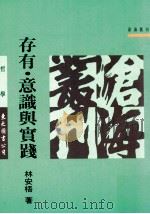 存有·意识与实践 熊十力体用哲学之诠释与重建 1993 PDF电子版封面 957191455X 林安梧著