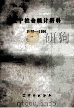 辽宁社会统计资料 1985-1991 1992 PDF电子版封面 辽宁省统计局编