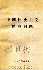 中国社会主义经济问题（1980 PDF版）