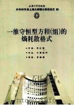 一维守恒型方程（组）的熵耗散格式（ PDF版）